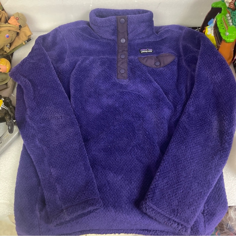 Patagonia Deep Purple Fleece Pullover